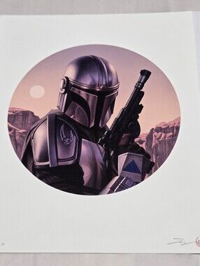 Mondo Star Wars "The Way" (The Mandalorian) by Rory Kurtz